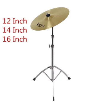 IRIN 12 Inch 14 Inch 16 Inch Professional Brass Alloy Crash Ride Hi-Hat Cymbal Drum Sets for Percussion Instruments musical instrument 16 crash cymbal