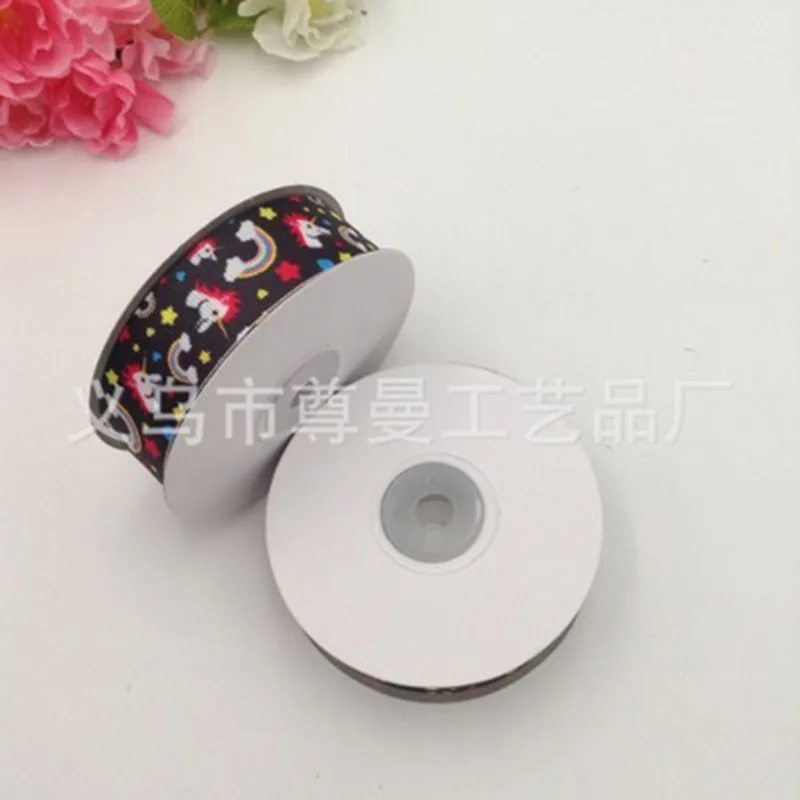 DIY новый ленточки для волос 2 5 см цифровой печати термальность передачи