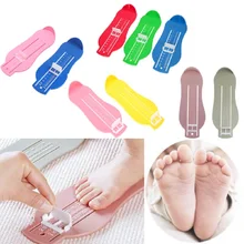 Детская линейка для ног Детская длина стопы циркуль устройство детская обувь калькулятор детская обувь фитинги указателей инструмент 9 цветов