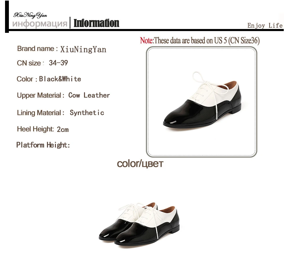 XiuNingYan/Женские винтажные Туфли-оксфорды из натуральной кожи на плоской подошве с круглым носком; женские туфли-оксфорды ручной работы в британском стиле; цвет черный, белый; коллекция года