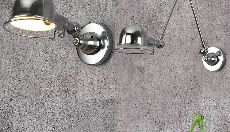 Luzes de Parede Luminárias para Casa Loft Jielde Vintage Ajustável Retro E14 Led Arandela Iluminação Cabeceira Sala Estar rh 14 Rh loft jielde vintage ajustável retro e14