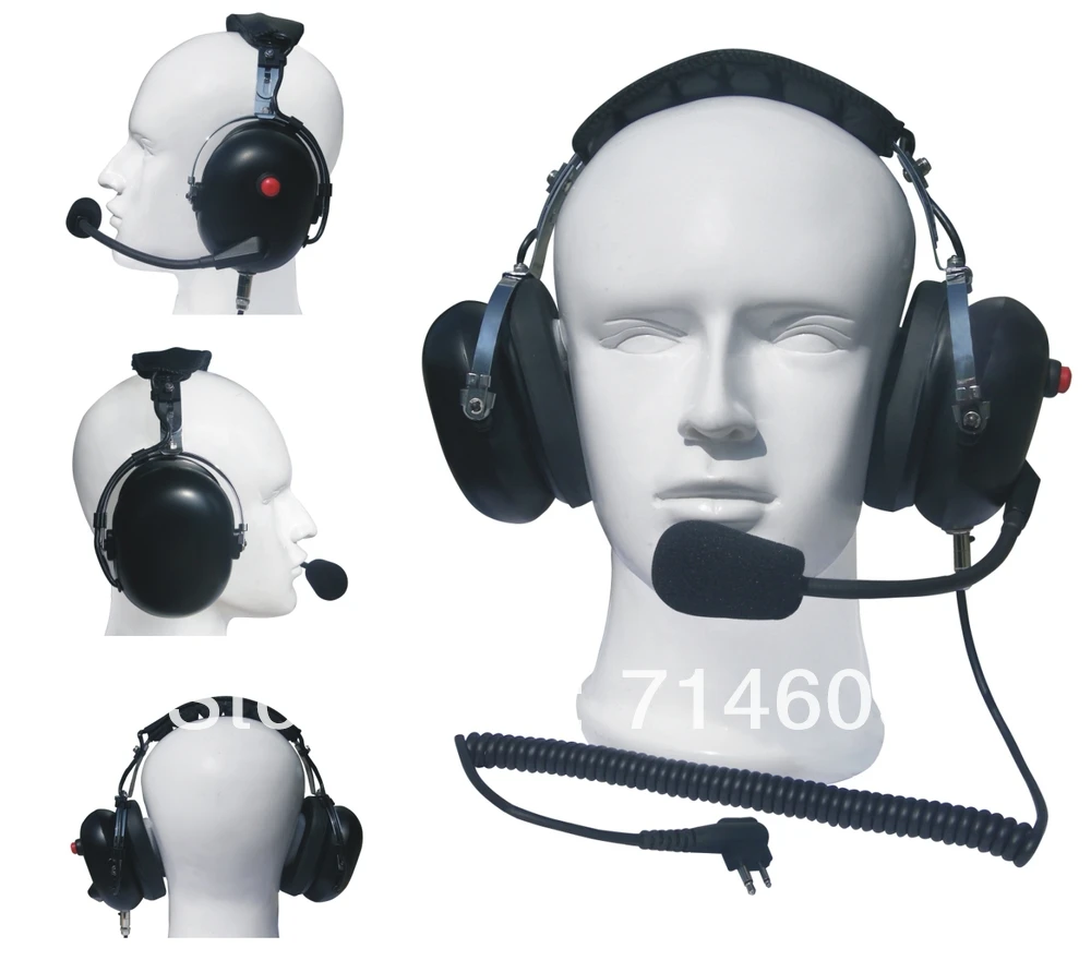 Noise cancelling racing headset aviation headset heavy duty headset FOR