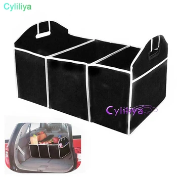 

20pcs Folable Car Organizer Non-Woven fabrics bags Toys Food Storage Container Box Stowing Tidying Auto Interior Accessories