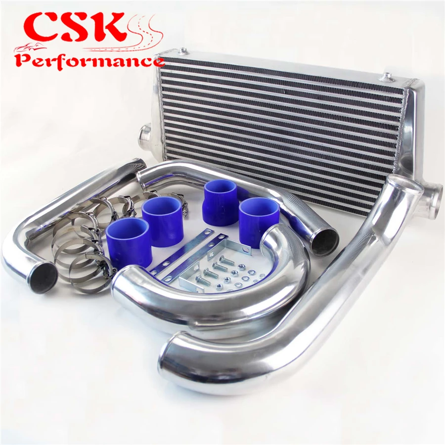 Комплект интеркулера для Toyota Supra JZA80 Turbo 2JZ GTE красный/синий/черный|intercooler kit|kit
