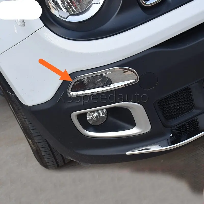For Jeep Renegade 2015 2017 Daytime Running Lights Frame Cover Trim