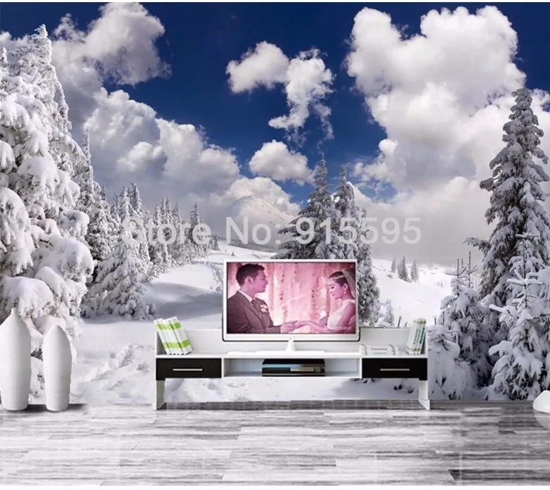 Пользовательские фото обои на заказ фон для фотографий с лес настенные фотообои украшения Гостиная диван тв обои фотообои для гостиных и 3D