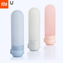 3 шт./компл. Xiaomi Mijia силиконовая бутылка комплект Портативный легкая приятная на ощупь полезный, безопасный 50 мл/шт. для Семья дорожная сумка