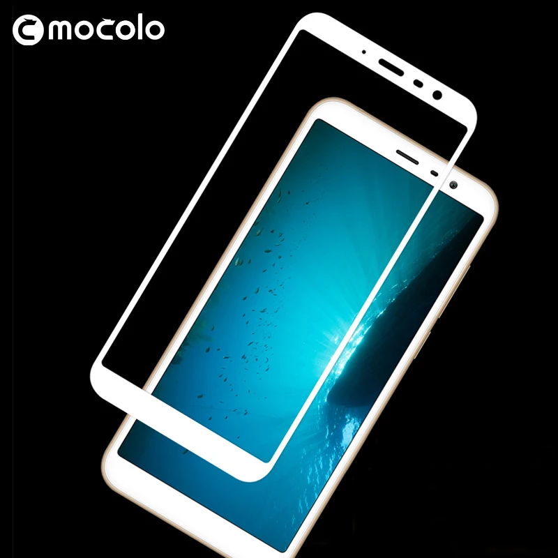 Закаленное стекло Mocolo с полным покрытием для Meizu 6T Защитное экрана твердостью 9H M6T