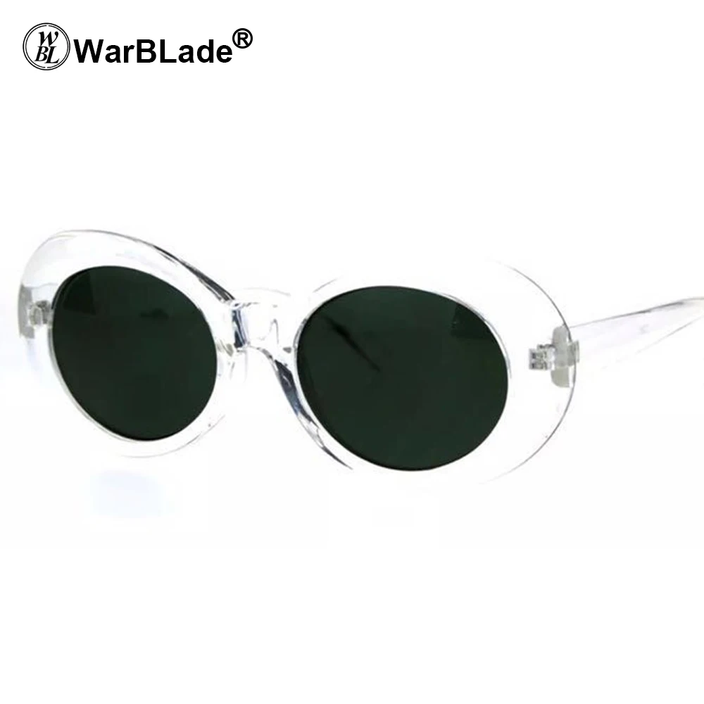 Retro Clout Goggles Kurt Cobain Occhiali Bianchi White Retro Oval