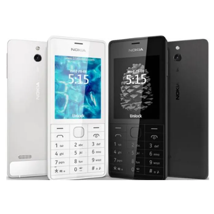Разблокированный Nokia 515 2," 5MP одна SIM или две sim-карты камера с Иврит/английский/русский клавиатура телефон