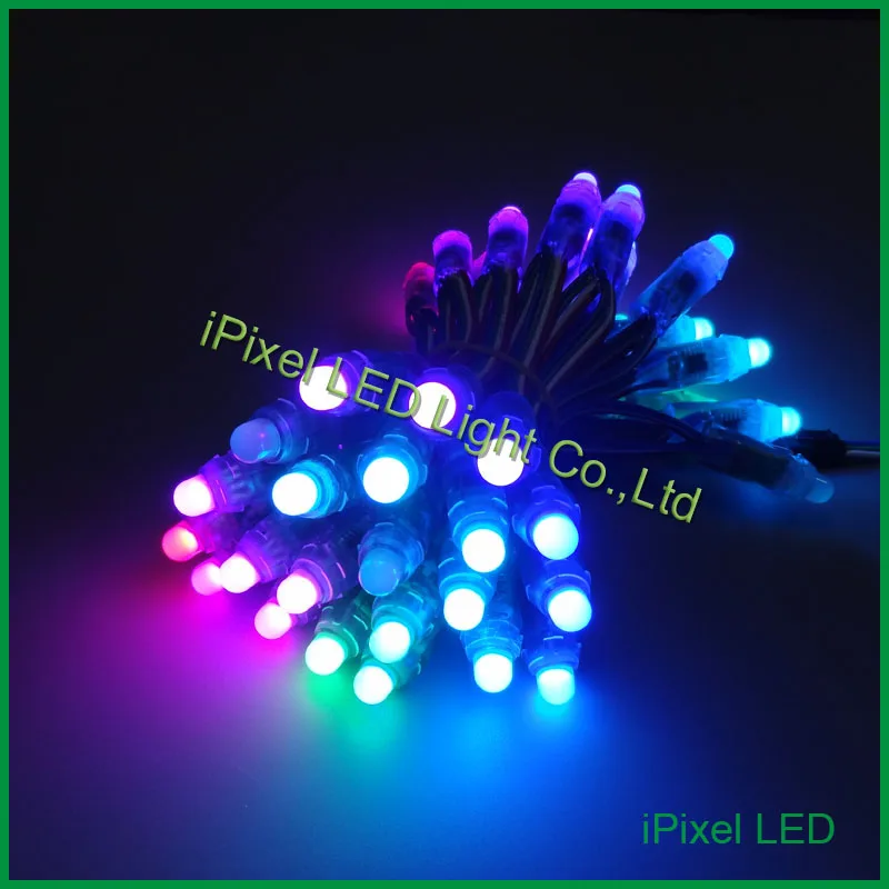 LED Pixel 12 мм RGB с WS2811/UCS1903 Бесплатная программное обеспечение контроллера/LED Pixel освещение челнока