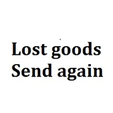 Утерянные товары отправляются снова