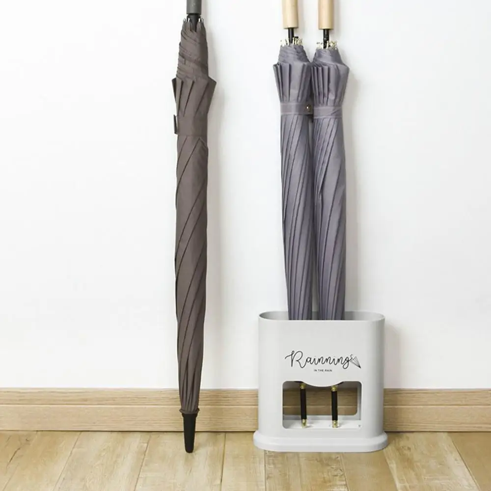 Домашняя креативная стойка для зонта, овальная стойка для зонта, держатель для хранения зонта, 4 отверстия, для прихожей, офиса