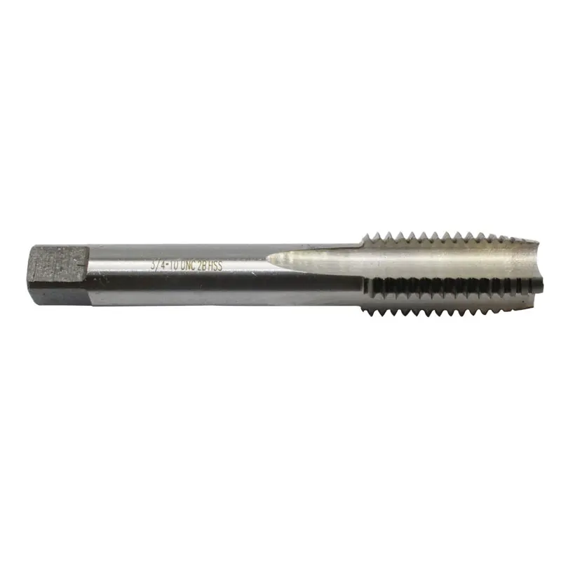 Us 666 53 Off1pc Pipe Thread Taps 34 10 Unc 2b Hss Straight Flute Machine Taps For Metal Threading Tools In Tap Die From Tools On Aliexpress
