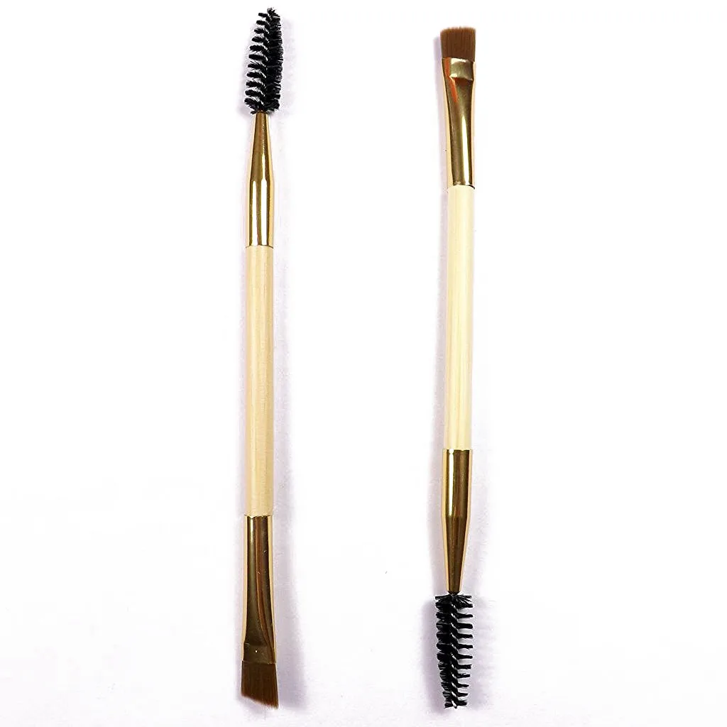 HTHL Double head Makeup Brush (Eyebrow Brush + Eyelash Brush)in Eye