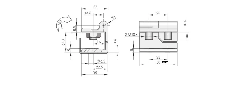 dobradiça da porta equipamentos rittal caixa de
