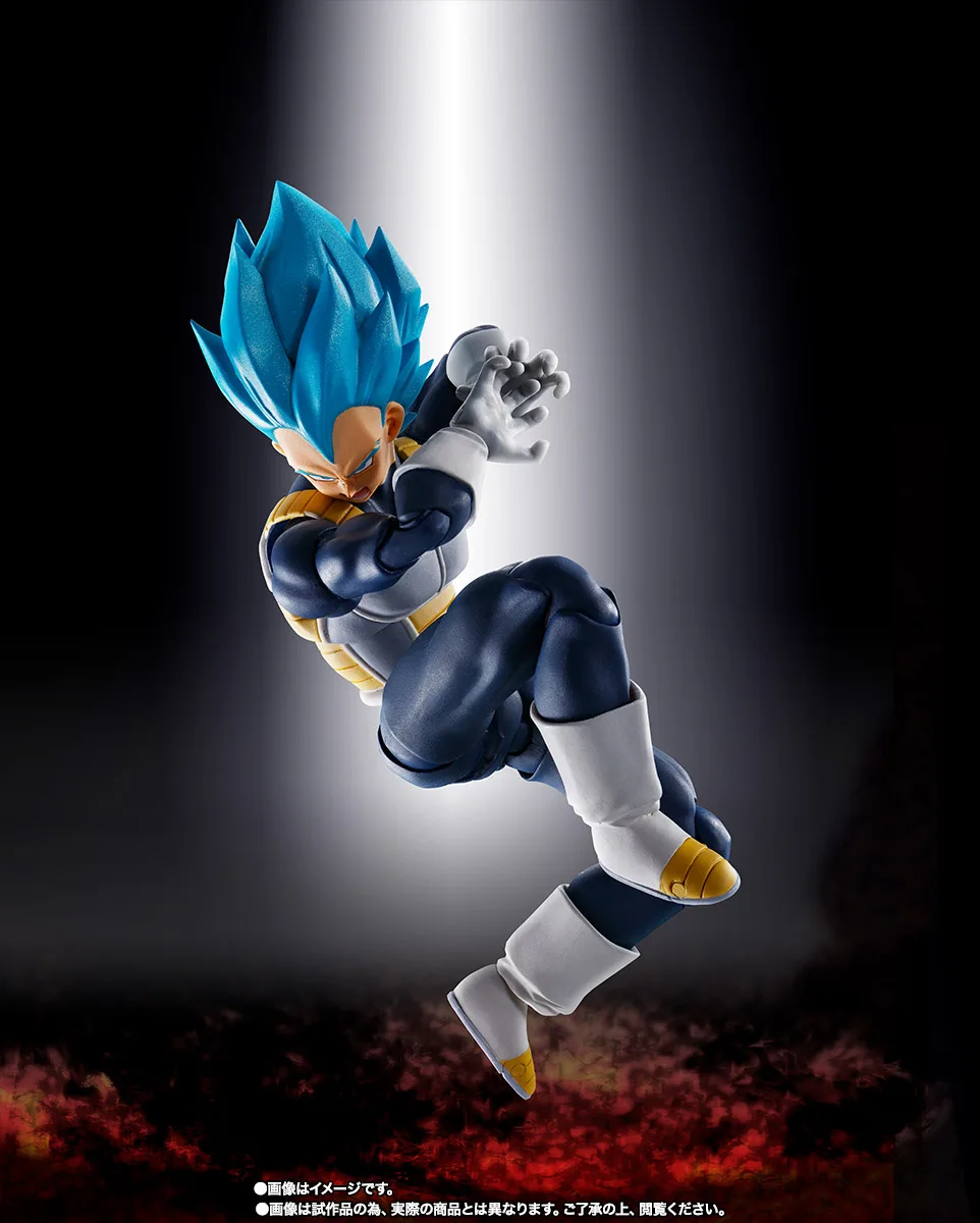 "Dragon Ball Z" оригинальные духи BANDAI Tamashii нация S. H. Figuarts СВЧ эксклюзивная фигурка Супер Saiyan Бог SS Vegeta 2,0