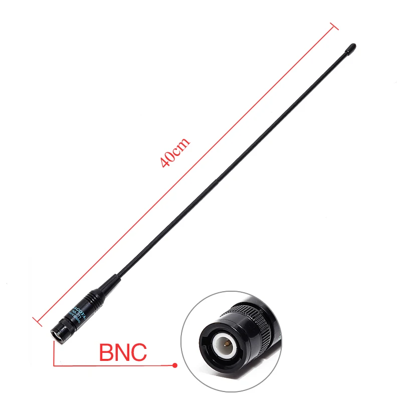 2 шт. Нагоя NA-771 BNC Двухдиапазонный VHF/UHF 144 мГц 430 телевизионные антенны NA 771 для Baofeng TYT Wonxun двухканальные рации Ham двухстороннее радио