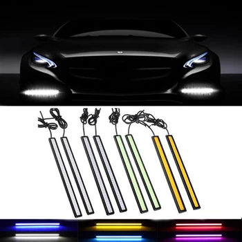 

White/Blue/Ice Blue/Red Waterproof 17cm COB Car LED Lights 12V for DRL Fog Light Driving lamp