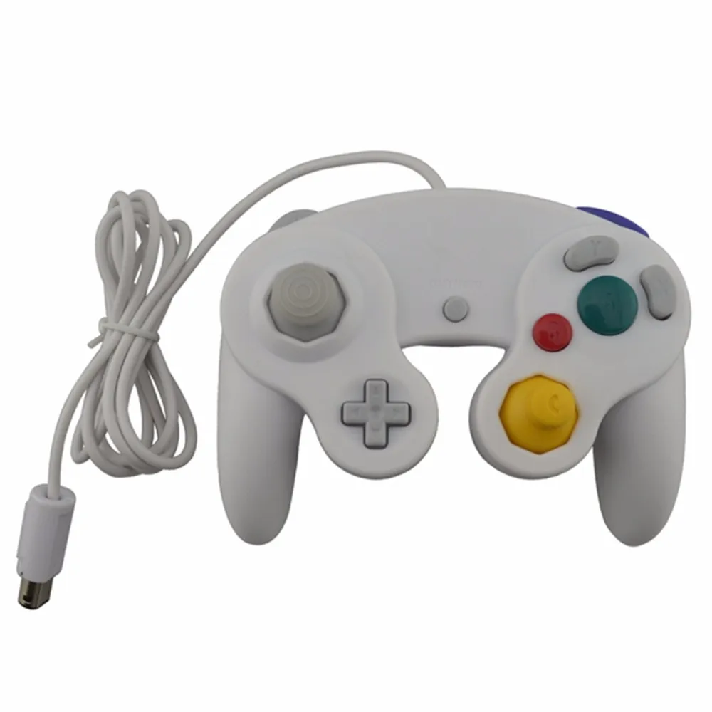 Wired Game Controller Gamepad  for NGC Joystick With One Button  for Game-Cube for W-i-i