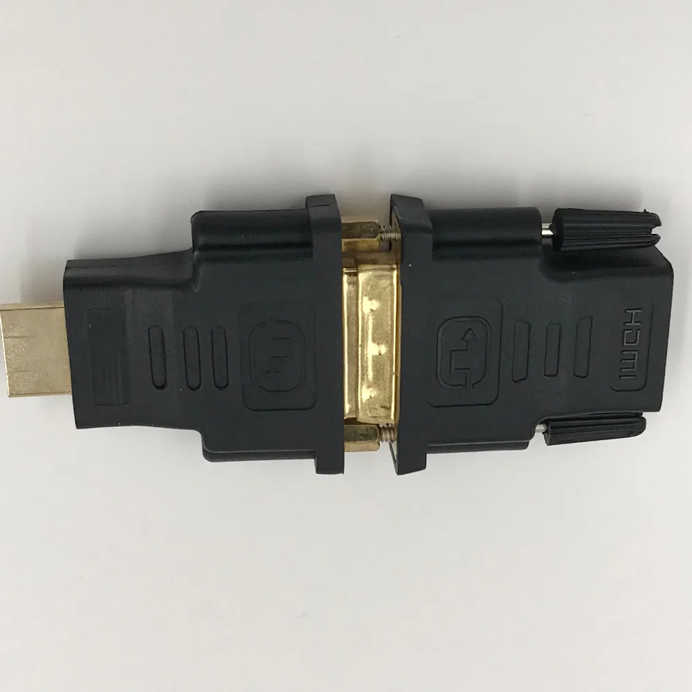 HDMI Male to DVI Female+ HDMI Male to DVI Male Adapers DVI24+ 1 позолоченный тонкое мастерство 2 шт