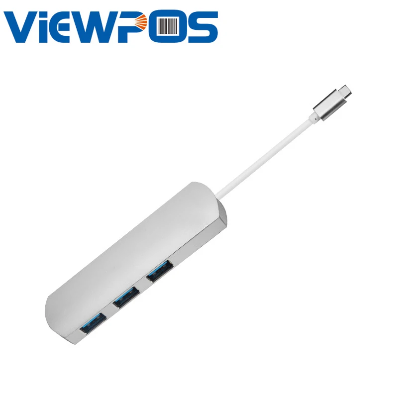 

USB HUB 3 Port USB 3.0 Hub Deconcentrator Type-C USB-C Expansion Card Interface Converter For Matebook
