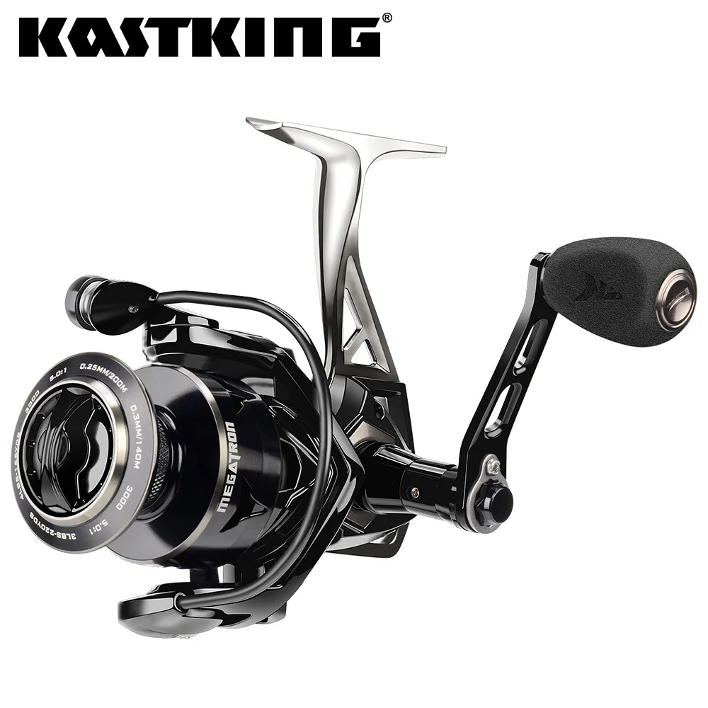KastKing Megatron новая водостойкая углеродная движущаяся спиннинговая катушка с