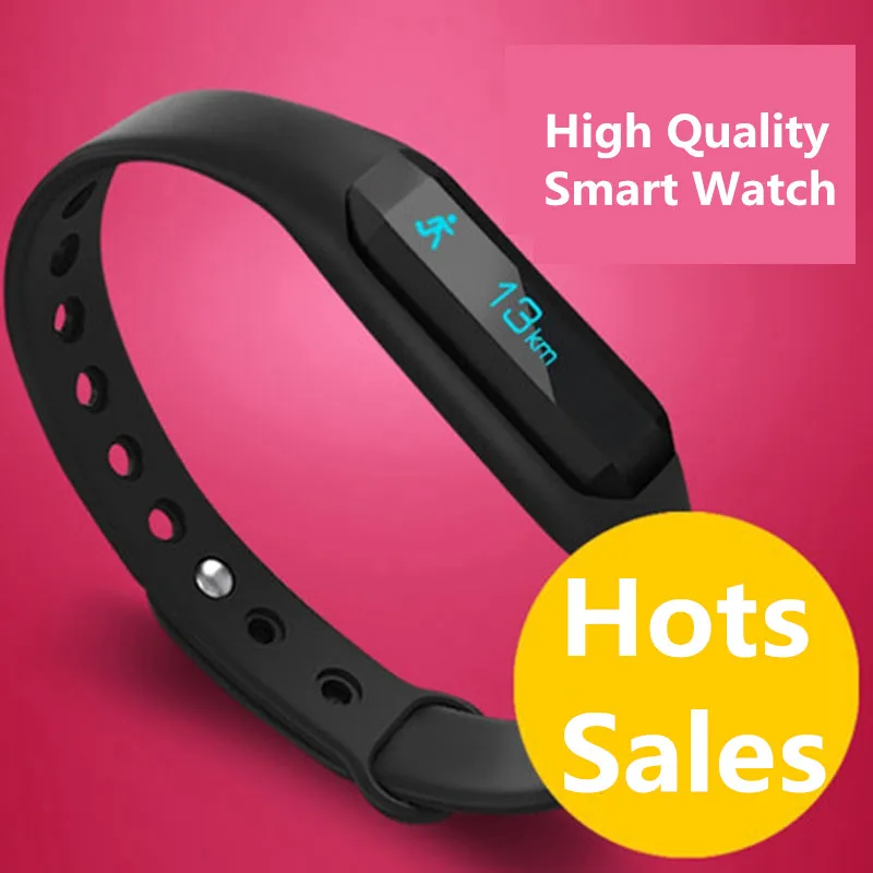2017 New Fashion Heart Rate Monitoring Smart Wristbands for Sport Pedometer Portable WristWatch Sync Phone Smart