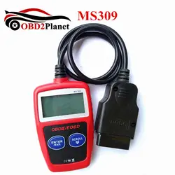 2017 выпуска MaxiScan MS309 OBDII OBD2 EOBD автомобилей диагностический сканер Код читателя сканирования MS 309 Быстрая доставка