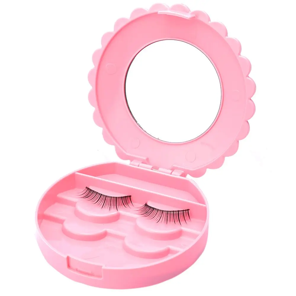 2019 new Hot Cute Bow False Eyelash Storage Box Cosmetic Mirror Case Organizer Beauty Makeup Tool Kit 2019 new Hot Cute Bow False Eyelash Storage Box Cosmetic Mirror Case Organizer Beauty Makeup Tool Kit