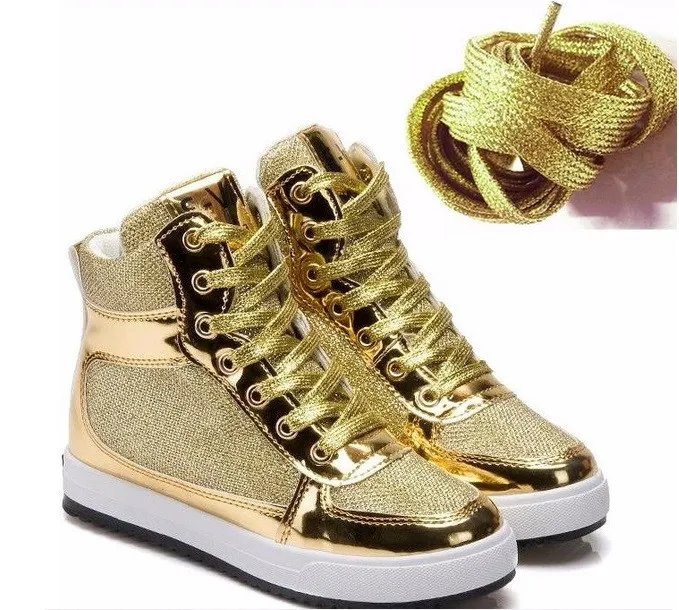 1 пиар 110 см новые кроссовки шнурки шнурок золотого цвета серебряные плоские шнурки для обуви для женщин обувь для девушек разноцветные шнурки