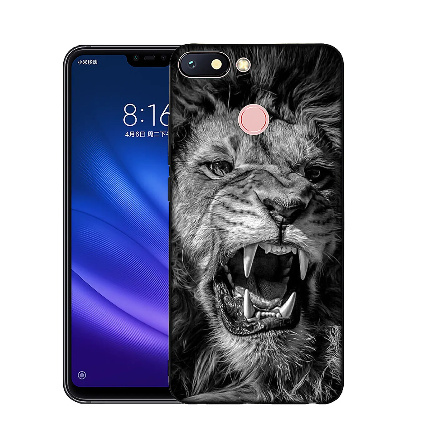 Мягкий силиконовый чехол bear tiger lion для Xiaomi Mi 10 9 8 A3 A2 9T Pro Lite SE A1 CC9 CC9E 5X 6X|Бамперы| |
