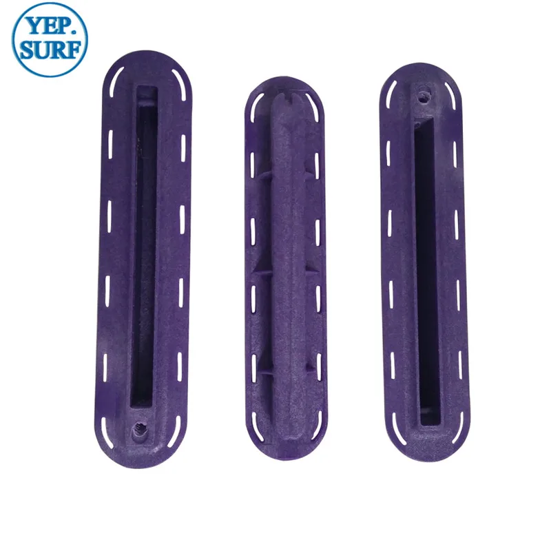 Single Tabs Purple Fins Box Surfboard Colorful Single Tabs Fins Plug High Quality Surfing Fin Plugs