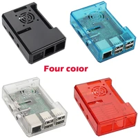 New Arrival Raspberry Pi 3 Model B ABS Case Black Red ABS Plastic Box Closed Cover Shell for Raspberry pi 2 