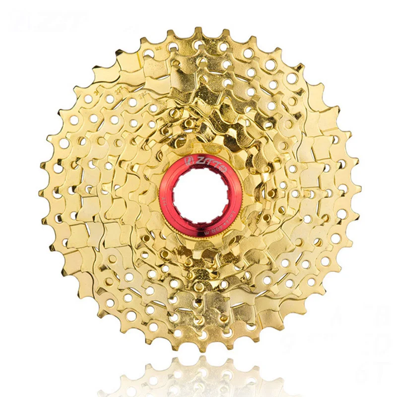 1* велосипедная Звездочка для велоспорта MTB велосипед 9 скоростей 32 T/36 T/40 T кассеты заменяет аксессуары - Цвет: 11 36T gold