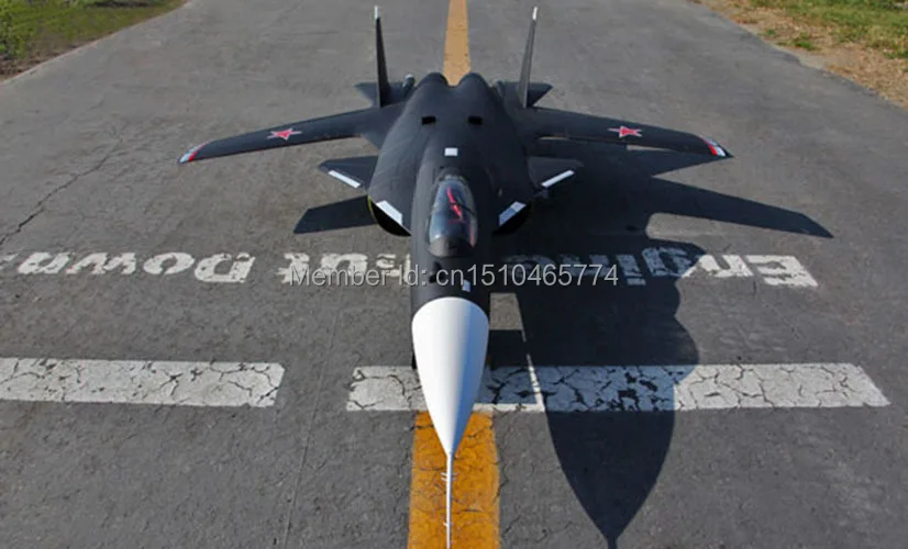 LanXiang SU47 Berkut KIT Twin 70mm EDF Jet plane RC model | Игрушки и хобби