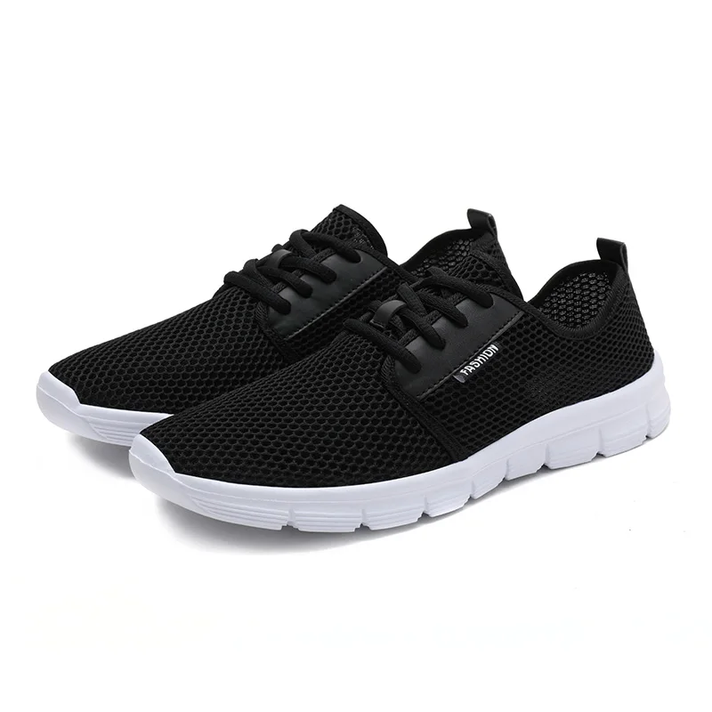 New Popular Fashion Comfortable High quality Men casual shoes Breathable mesh Sneakers large size Lightweight Adulto Mens | Мужская обувь