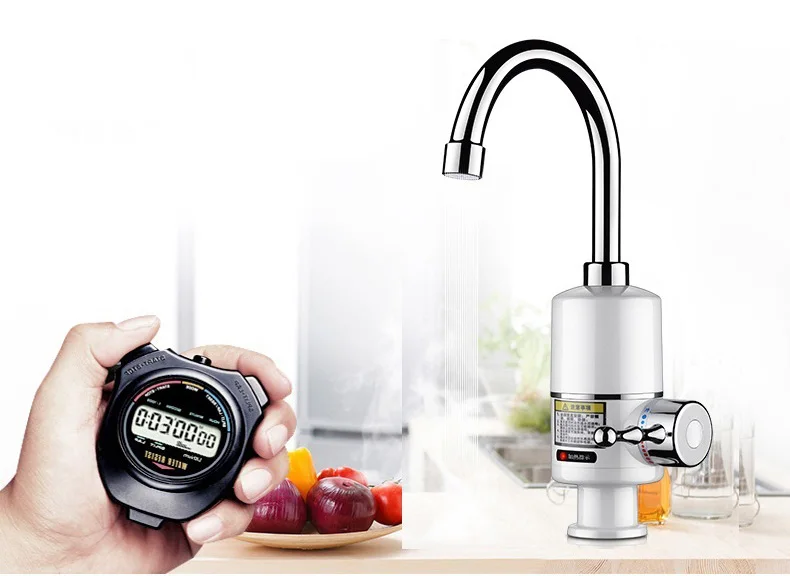 Preise KBAYBO Tankless Instant Wasserhahn Wasser Heizung Bad Küche 3000W Durchlauferhitzer Wasserhahn Heißer Wasser Heizung LED Digital