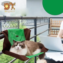 Hanging Nest Can Be Strip and Clean Balcony Cat Swing Bedspread New Summer Mesh Cat Hammock Cat Cage Not Contain Iron Frame 2019