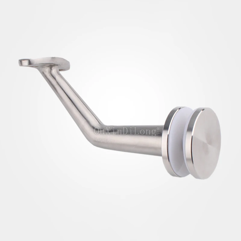 10PCS Stainless Steel Glass Bracket Rail Brackets Staircase Clamp Handrail Fitting JF1794 |