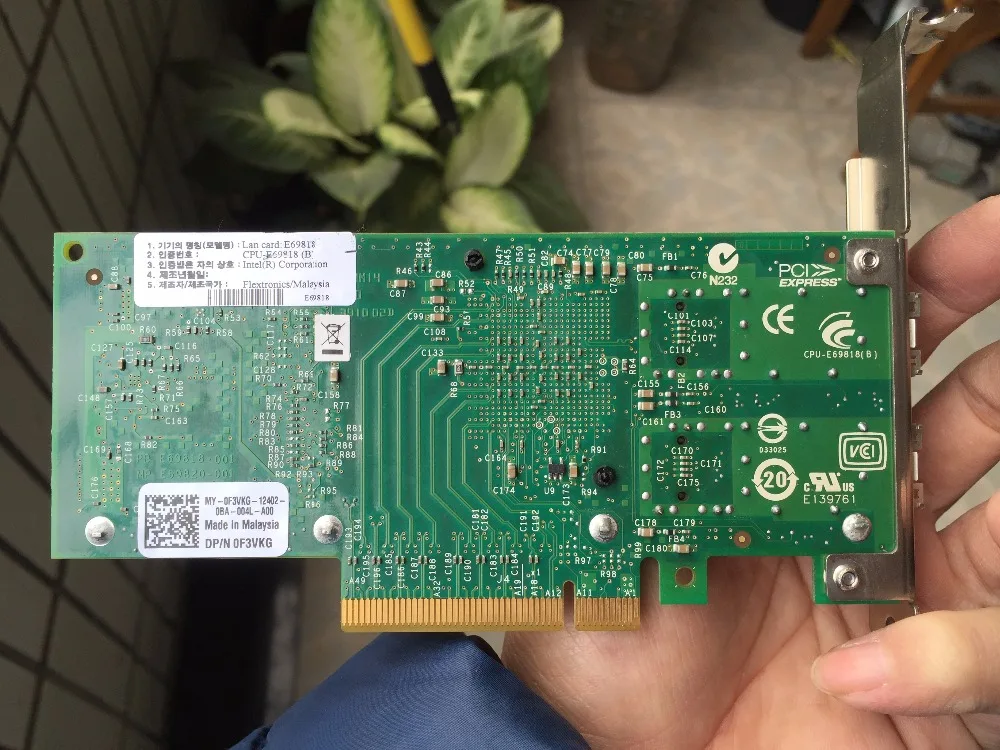 US $101.64 X520DA2 10GBase PCI Express X8 82599ES Chip Dual Port Ethernet Network Adapter E10G42BTDASFP Not Included