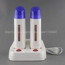 Горячая Профессиональный двойной 100 мл рулонный картридж для восковой депиляции нагреватель для воска машина для удаления волос и подтяжки кожи