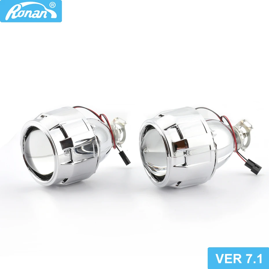 RONAN 2 5 Upgrade 7 1version 8 1 Bi xenon projector Lens Car Styling Headlight Retrofit