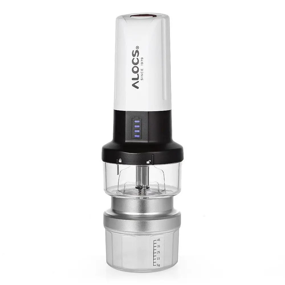 

ALOCS KW-K25 Electric Coffee Maker French Press Kettle Camping Grinder Tableware