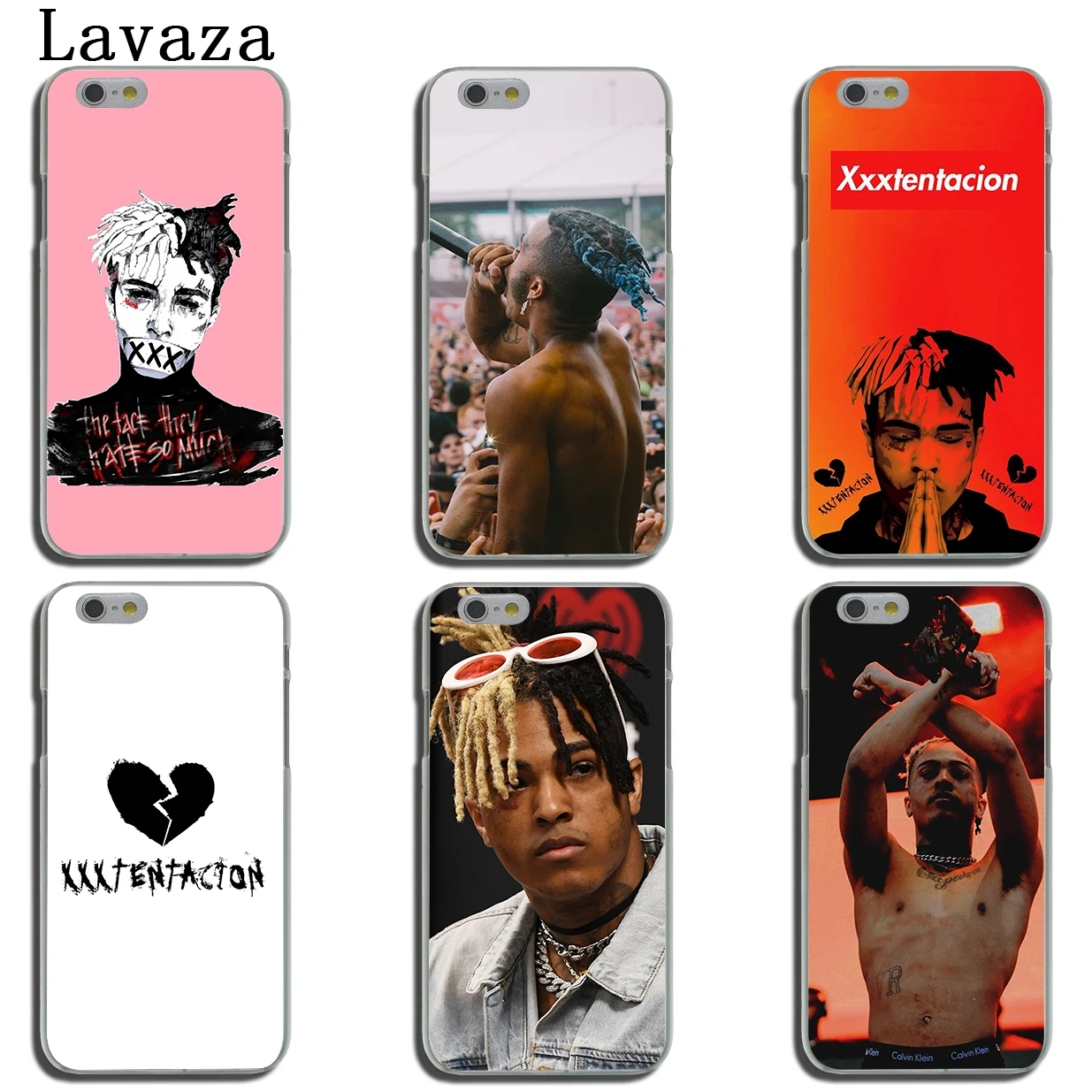 Твердый чехол для телефона Lavaza RAP MCing XXXTentacion Music 8Plus iPhone XR X XS 11 Pro Max 10 7 8 6S 5 5S SE