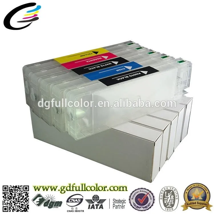 700ML Inkjet Printer Cartridges for Epson 7700 9700 Refillable