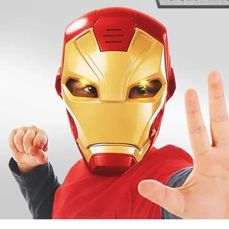 

Marvel Avengers Endgame Iron Man Weapon Set Combat Armor Mask Gift For Kids