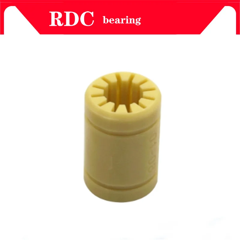 Free shipping 8PCS LM30UU 30mm High quality Solid Polymer Linear Bearing For 3D Printer CNC Tool Solid Polymer Yellow Durable Free shipping 8PCS LM30UU 30mm High quality Solid Polymer Linear Bearing For 3D Printer CNC Tool Solid Polymer Yellow Durable