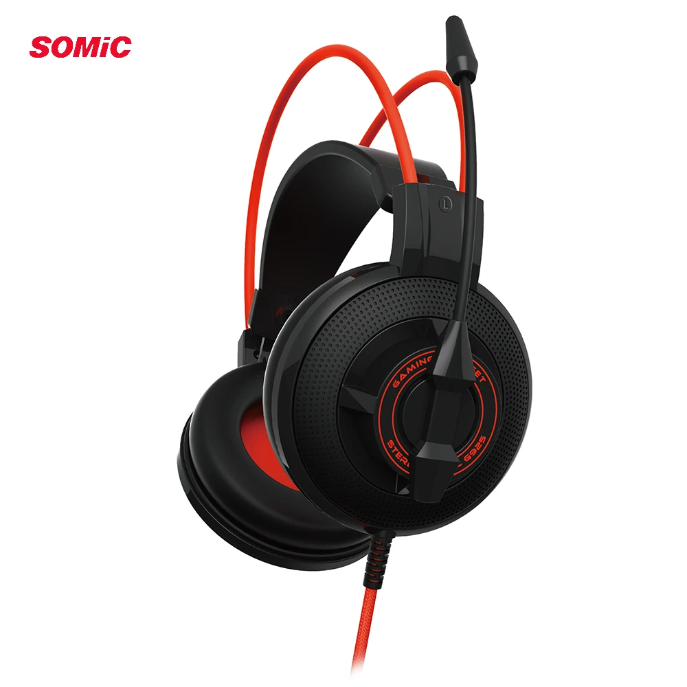 

SOMiC G925 Wired Headphone 3.5mm Gaming Headset for PC Laptop phone Over Ear with Mic earphone headphones for computer