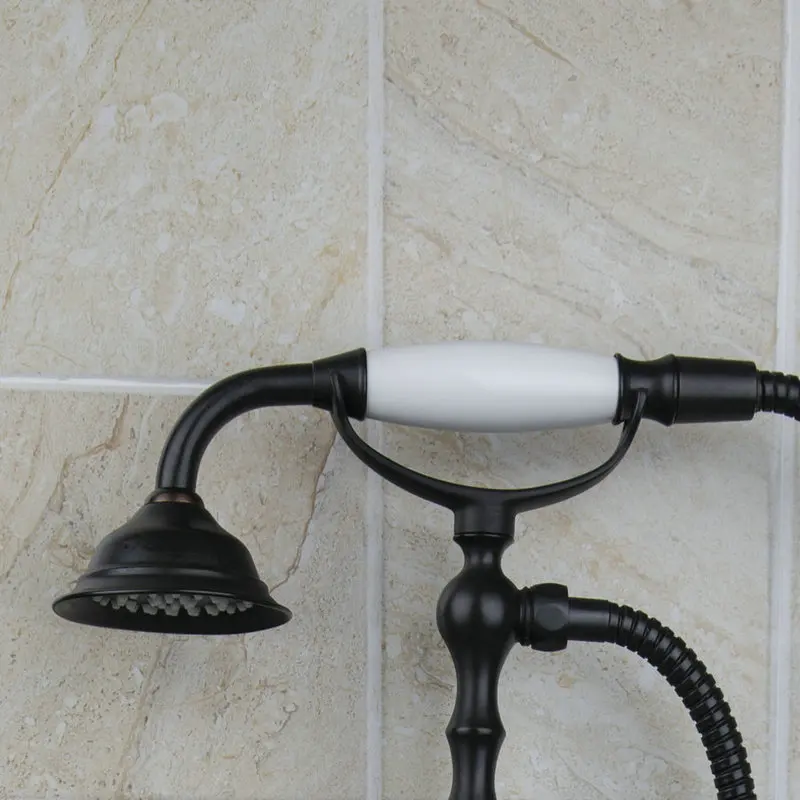 Buy Wall Mounted Oil Rubbed Bronze shower set head and hand shower